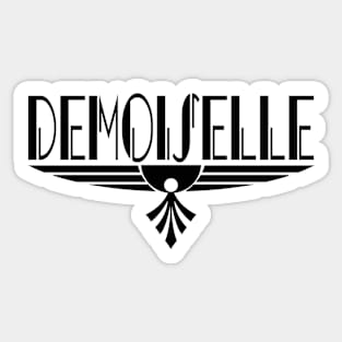 Demoiselle Sticker